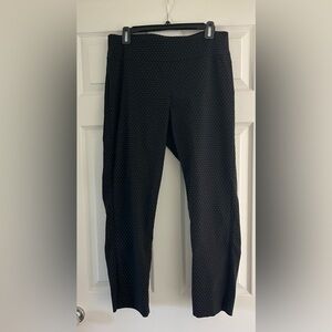 Zack & Rachael Pull On Black Mini Polka Dot Pants